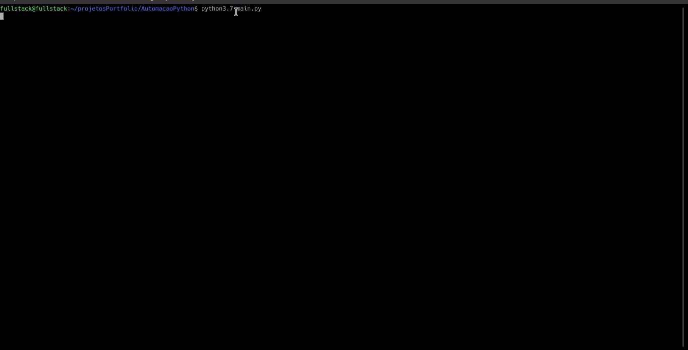 Automação Python